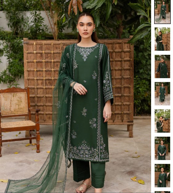 Embroidered Karandi 3Pcs